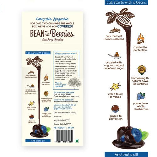 Bean To Berries - Chocolate Coated Blueberries