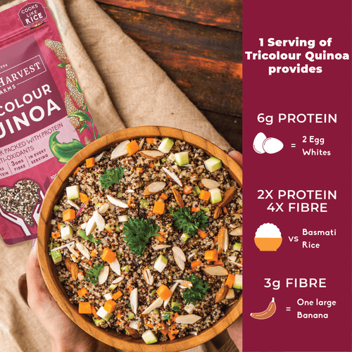 Tricolour Quinoa 350g | 7 Servings