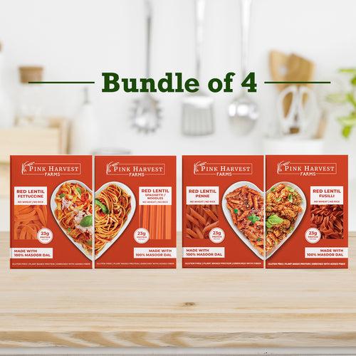 Red Lentil Variety Bundle of 4