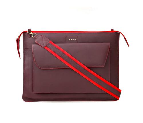 Workation Laptop Sleeve Bag - Burgundy