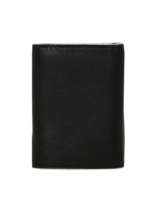 Trifold Wallet for Women- Grey/Black