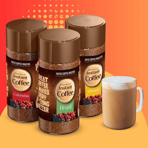 Assorted Speciality Instant Coffee (Columbia, Ethiopia and Brazil)