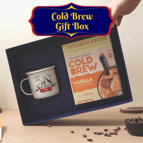 Vanilla Cold Brew & Enamel Mug Gift Box