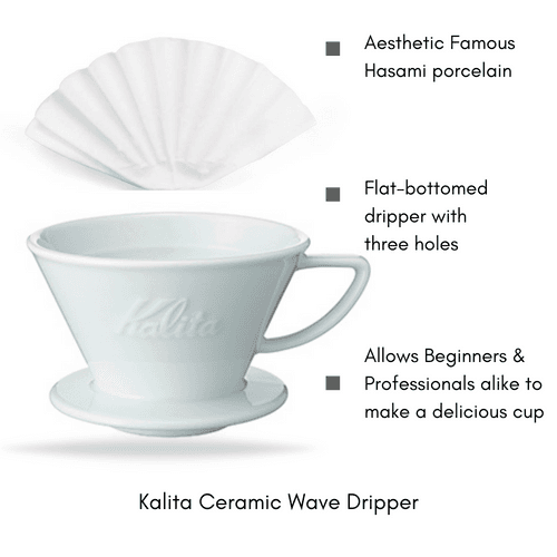 Kalita Ceramic Wave Dripper 185