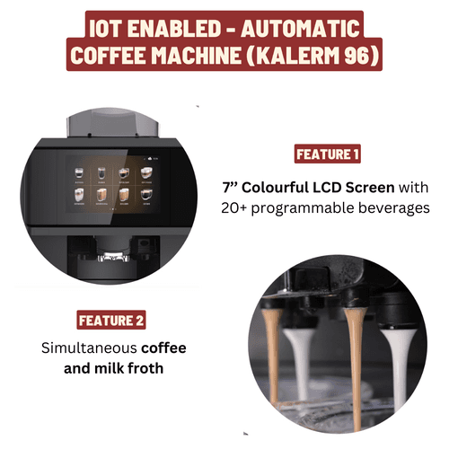 Automatic Coffee Machine - iOT Enabled (Kalerm 96L)