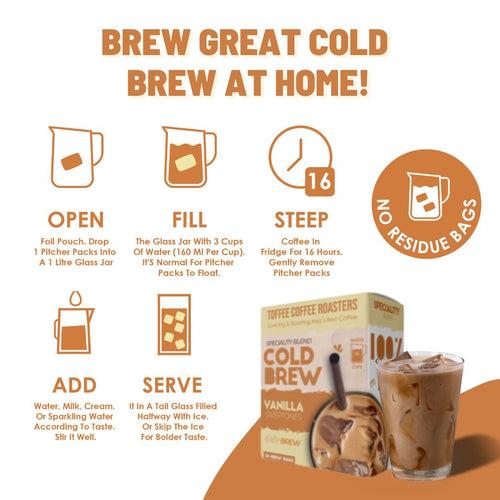 Vanilla Cold Brew - Easy Brew Cold Brew Bags