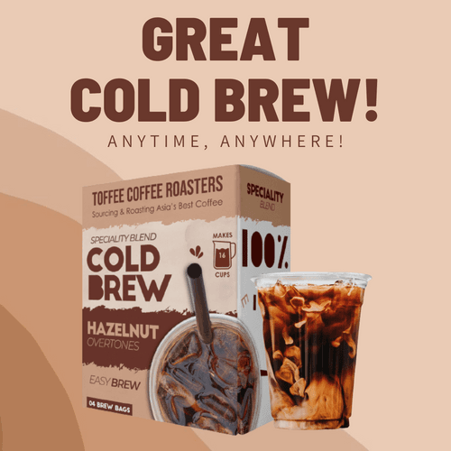 Hazelnut Cold Brew Bags | Free Mason Jar