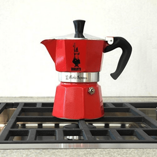 Bialetti Moka Pot (3Cup - Red)