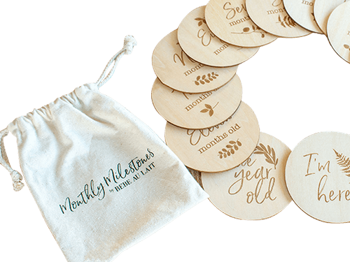 Bebe Au Lait | Monthly Milestone Moments Set