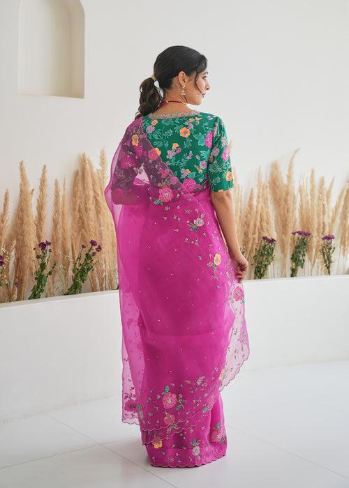 Avril Saree - Magenta