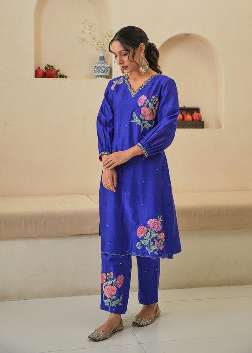 Jehan Kurta Set - Purple