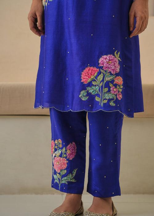 Jehan Kurta Set - Purple