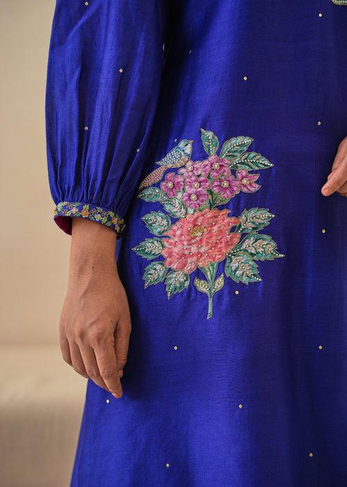 Jehan Kurta Set - Purple