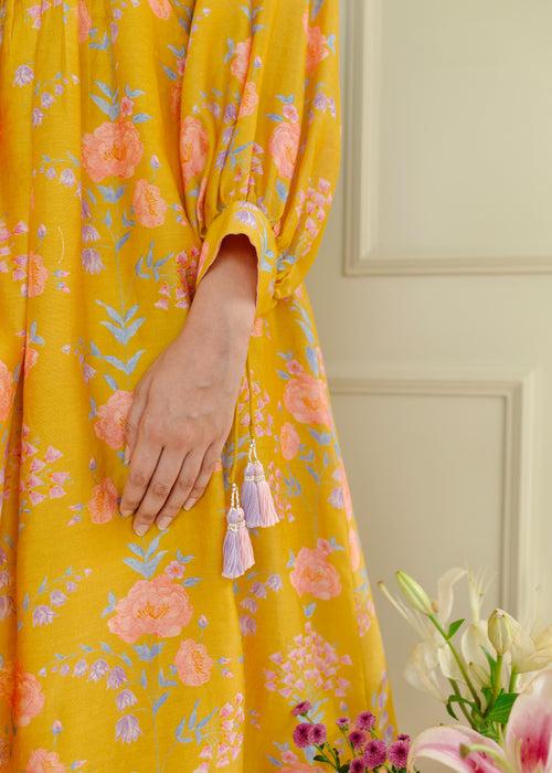 Shibui Kurta Set - Golden Yellow