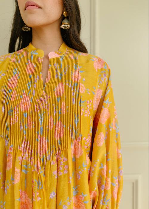 Shibui Kurta Set - Golden Yellow