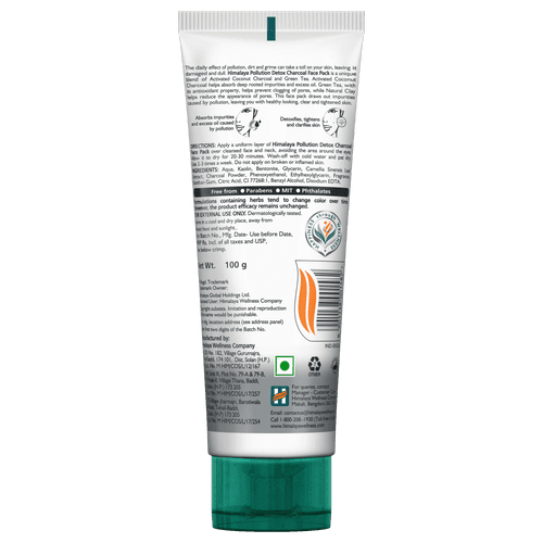 Himalaya Pollution Detox Charcoal Face Pack