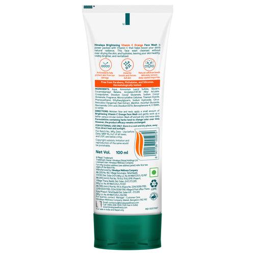 Himalaya Brightening Vitamin C Orange Face Wash