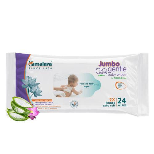 Jumbo gentle baby wipes