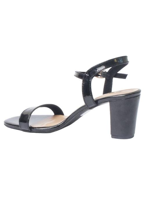 SOLES Black Block Heels - Classic & Versatile Footwear