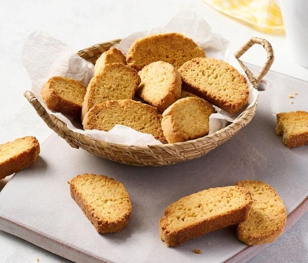 Sugar Free Lemon Biscotti - Contains Egg