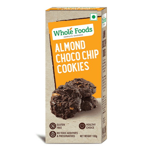 Gluten Free Almonds Choco Chip Cookies