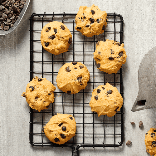 Gluten Free Chocolate Chip Cookies - Eggless