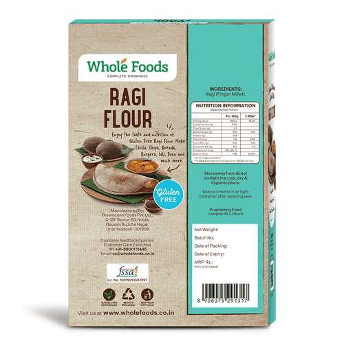 Gluten Free Ragi Flour 1Kg