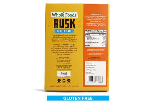 Gluten Free Rusk - Eggless