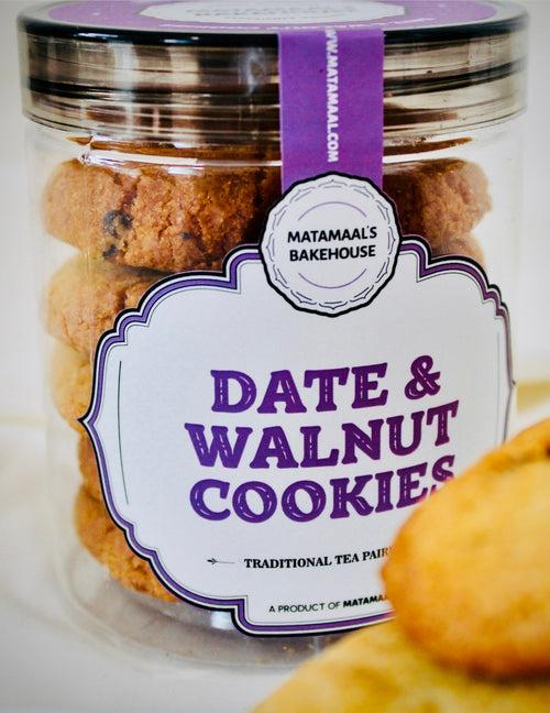 Date & Walnut Cookies