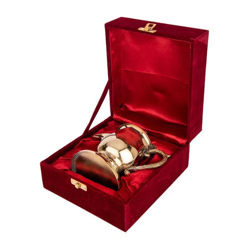 K&M Brass Samavar Gift Box