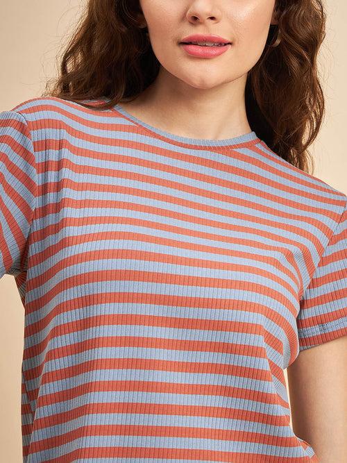 Striped Rib Top