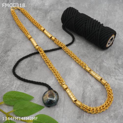 Freemen Indo pipe golden chain For Men - FMC318