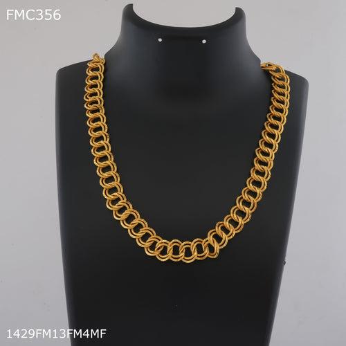 Freemen Dubal Ring golden Chain for man - FMGC431