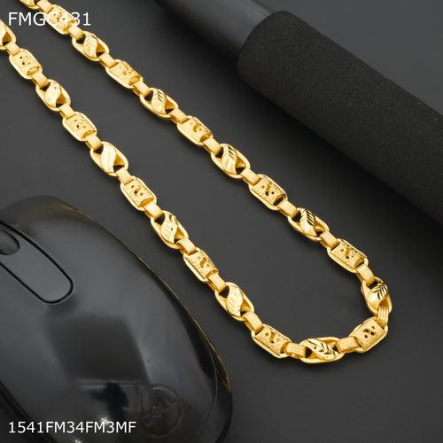 Freemen C cut S Gold plated Chain Design - FMGC431