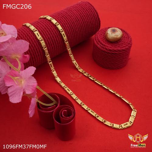 Freemen Stylish Nawabi Line Biscuit Chain for Man - FMCG206