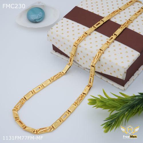 Freemen nawabi long square and X design Chain 0for Man - FMC23