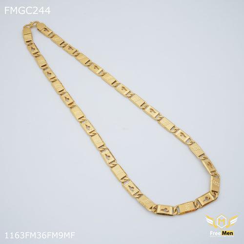 Freemen Lovely gold plated Chain for Man - FMGC244