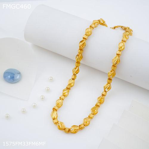 Freemen Indo leaf gold plated Chain Design - FMGC460