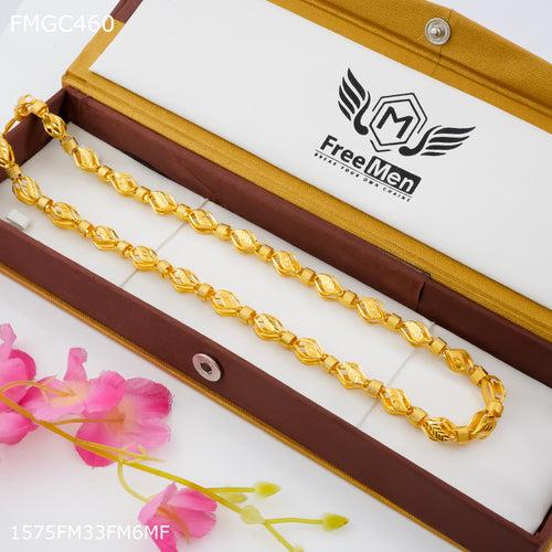 Freemen Indo leaf gold plated Chain Design - FMGC460