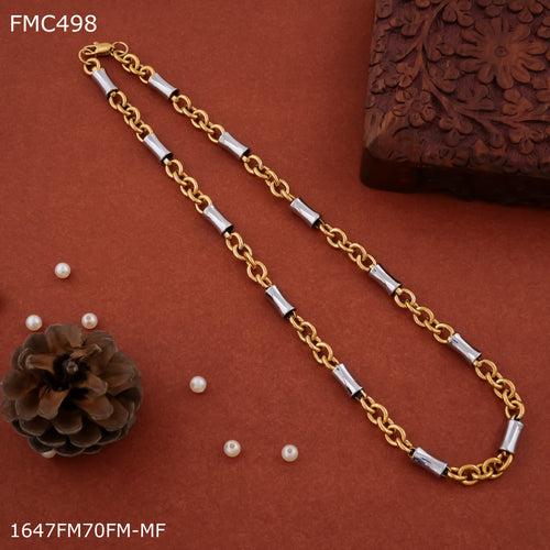 Freemen Gold silver kadi chain For Men - FMC498