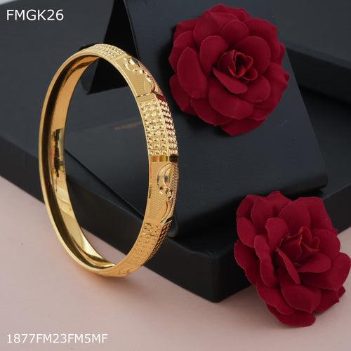 Freemen Pamjabi gold plated Kada  - FMGK26