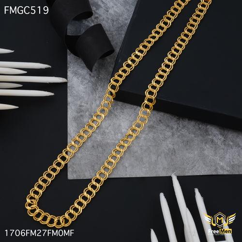 Freemen Regular Delicate Ring Into Ring Chain for Man - FMGC519