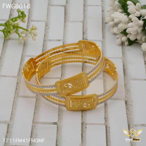 Freemen Stylish Peacock design bangles For women - FWGB018