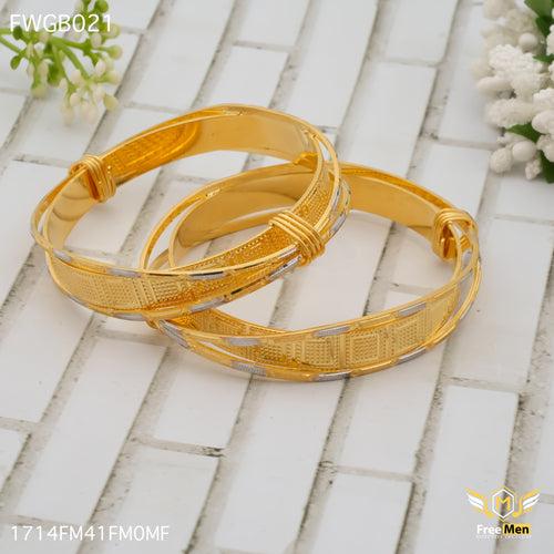 Freemen Stylish Square Design Bangles For Women - FWGB021