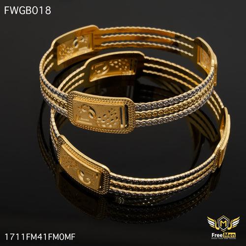 Freemen Stylish Peacock design bangles For women - FWGB018