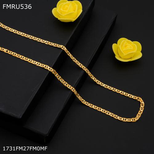 Freemen 1MG kadi lock gold Chain For Man - FMGC536
