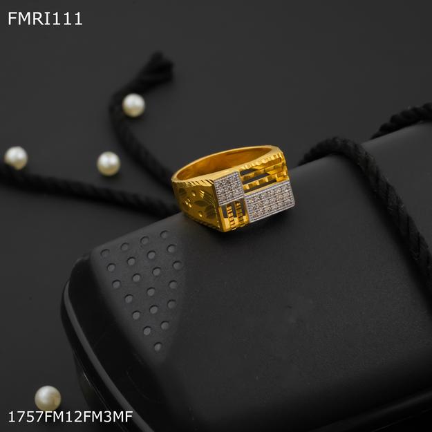 Freemen AD long square ring design for men - FMRI111