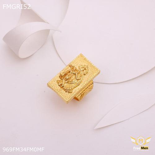 Freemen Radha krishna gold forming  for men - FMGRI52