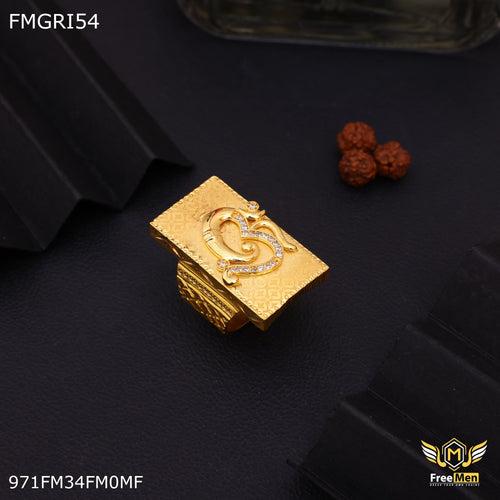 Freemen Big OM gold forming  with AD for men - FMGRI54