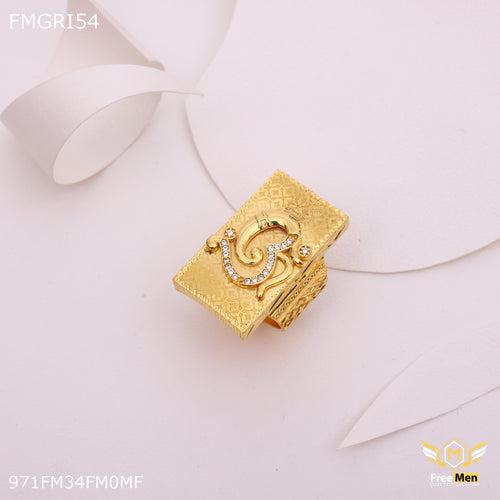 Freemen Big OM gold forming  with AD for men - FMGRI54